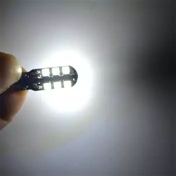 10 шт. Стайлинг автомобиля Авто 12 В W5W T10 24SMD 2835 LED 501 194 168 147 Клиновая дверь Инструмент Купольная карта Лампа Чистый белый теплый белый