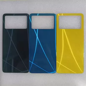 10 шт., стеклянная крышка батарейного отсека для Xiaomi Poco X4 Pro