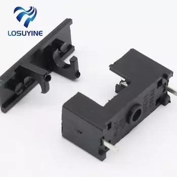 10 шт., стеклянные держатели предохранителей LOSUYINE 5*20