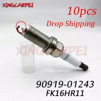 10 шт., Свеча зажигания FK16HR11 90919-01243