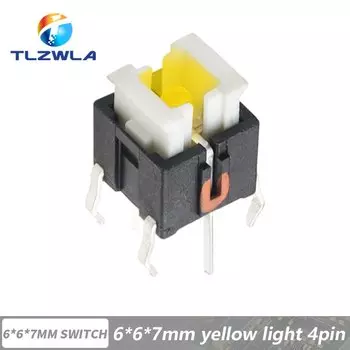 10 шт. тактильные переключатели TLZWLA 6x6x7 мм
