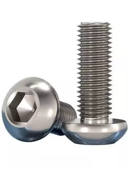 10 шт. титановые винты Nainine TA2 ISO7380 M2-M6