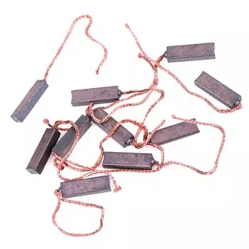 10 шт. Угольные щетки ZLinKJ 4,5x6,5x20 мм