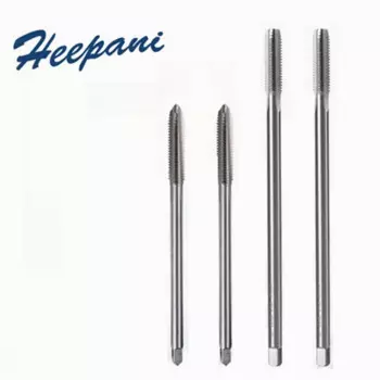 10 шт. UNC1/4-20X100L - UNF3/8-24x120L HSS 6542 Американская система, прямой флейт, Метчик, резьба, резьба, шпиндель