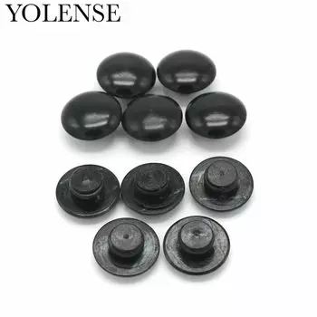 10 шт. универсальный мотоцикл M6 6 мм Шестигранная головка болта гайки головки крышки алюминиевого сплава аксессуары для мотоциклов