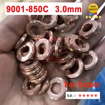10 шт. упаковка 9001850 C Медная шайба форсунки Common Rail 9001-850C и инъекционное медное кольцо толщиной 3 мм 9001 850C