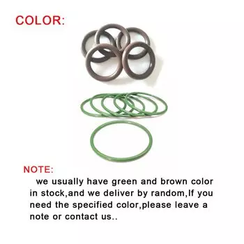 10 шт., уплотнительные кольца FKM, 1,8 мм, резина