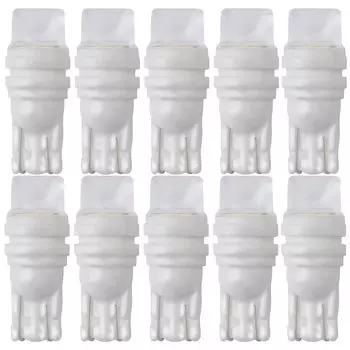 10 шт., водонепроницаемые светодиодные Керамические ламсветильник T10 W5W