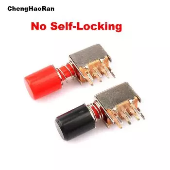 10 шт., встроенный кнопочный выключатель с крышкой