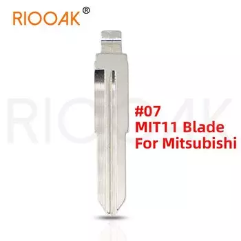 10 шт., заготовка для автомобильного ключа MIT11 KD Key Blade # 07 MIT11R для KD KEYDI VVDI Пульт дистанционного управления для Mitsubishi Outlander Grandis MIT3 MIT11R MIT14