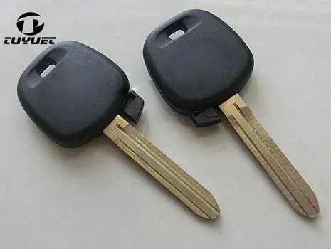 10 шт. заготовки брелок чехол для ключа для Toyota ретранслятор чехол для ключа с лезвием TOY43
