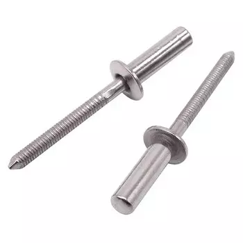 10 шт., закрытые заклепки из нержавеющей стали