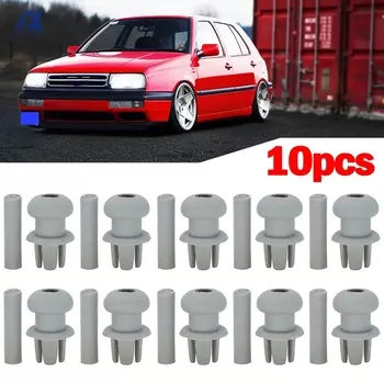10 шт., зажимы для багажника VW Jetta A2 GOLF 2 3 MK2 MK3 POLO 6N 191867775A 01C
