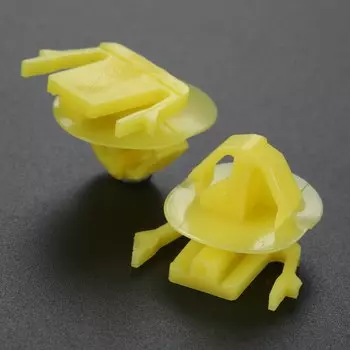 10 шт. желтый A21085 автомобильные зажимы для литья панели, фиксатор, подходит для Nissan Murano, пластиковые автомобильные крепежные зажимы, автоаксессуары