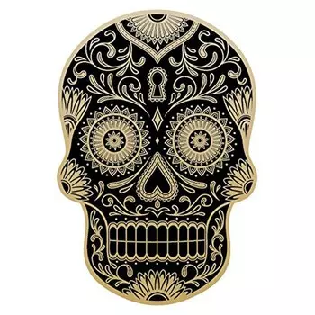 10 см * 15 см наклейка на автомобиль ужасов «ДЕНЬ СДЕЛА» наклейка рокабилли рок винтажный сахарный череп украшение для стайлинга автомобиля