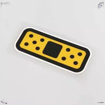 10 см * 4 см мультяшная индивидуальная автомобильная наклейка, пластырь, ПВХ наклейка, царапины для мотоцикла JDM Ford Focus 2 Passat B6,KK