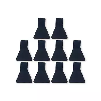 10 Упаковок Эластичного Держателя Для Ручек, Самоклеящийся Зажим Из Искусственной Кожи Для Блокнотов, Журналов