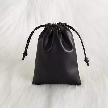 10 упаковок, косметичка из искусственной кожи на шнурке, дорожная сумка для макияжа, подарочная упаковка, пылесборник для рукоделия, домашнего декора, специй, мыла