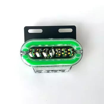 10 x габаритные огни для парковки прицепа, боковые габаритные огни 24 В, фонари для детской габаритной лампы, боковой фонарь для грузового автомобиля