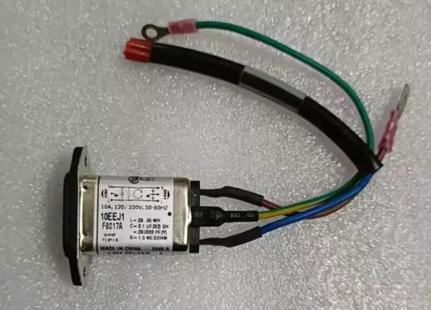 10EEJ1 Tyco TE Corcom Power 3-контактный разъем для фильтра 10 А 250 В, новый (1 шт.)