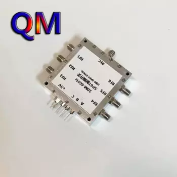 10M-6GHz SP6T RF переключатель, однополюсный шестипозиционный переключатель, шесть выберите один RF переключатель маршрутизации