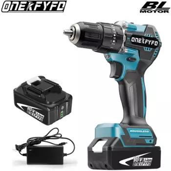 Бесщеточная ударная дрель ONEKFYFD 10 мм 18В