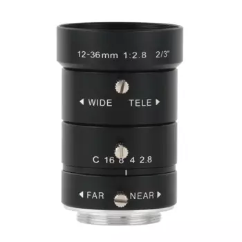 10MP 12-36mm F2.8 - F16 CCTV Промышленный зум-микроскоп CS C с креплением объектива Большой обзор Высокое рабочее расстояние Большая целевая поверхность