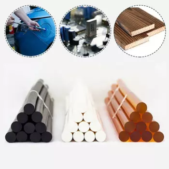 10 шт., термоклеевые стержни 11 мм, 120/150 градусов