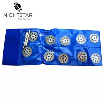 Алмазные диски Krachtige 20 22 25 30 мм + адаптеры 3 мм