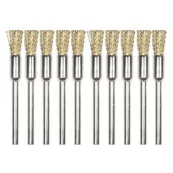 Набор из 10 шт. медных проволочных щеток CHEERBRIGHT для мини-дрели