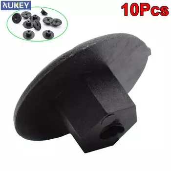 10pcs 4mm автомобилей Fender факелы брызговики брызговик колеса Arch Бампер панель крепежная Зажим для Mercedes Benz