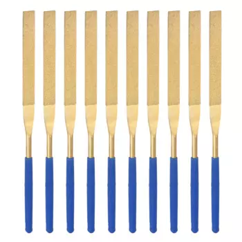 UXCELL Алмазные надфили плоские 5x180 мм, 10 шт.