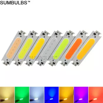 Светодиодная матричная лампа sumbulbs 6015 COB, 10 шт., 12 В, 2 Вт, разноцветная