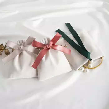 Набор из 10 бархатных сумок Weikende для украшений