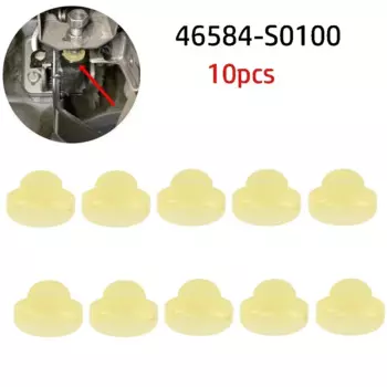 10 шт., стопорная накладка на педаль сцепления 46584-S0100, желтая для Nissan 200SX 240SX 280ZX 300ZX 350Z для Infiniti G20 G35 G37 I30