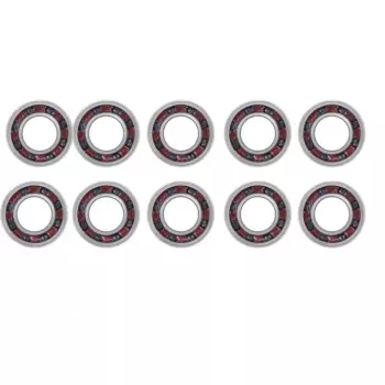 10Pcs Dental Bearing High Speed Handpiece Ceramic Bearings 3.175x6.35x2.38mm Size High-speed Handle Turbine Dental Accessorie