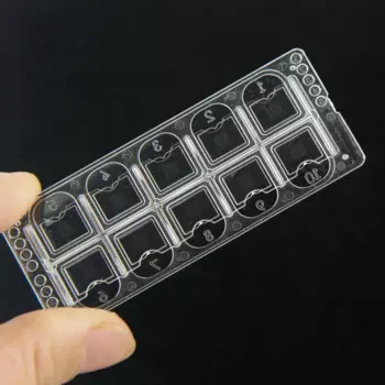 Набор из 10 одноразовых камер Neubauer SRATE для подсчета элементов мочи