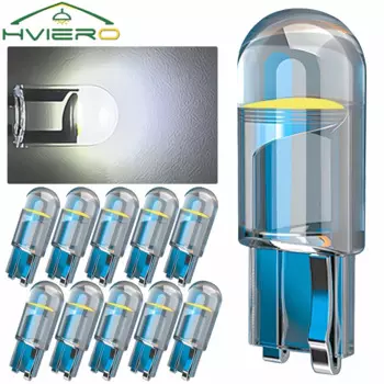 HVIERO Светодиодные лампы для номерного знака T10 W5W 194 белые