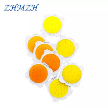 Светодиодные чипы ZHMZH COB-F 5-9 Вт теплый белый/белый