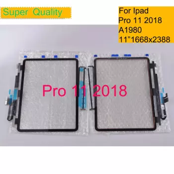 10Pcs/Lot For iPad Pro 11 2018 A1980 A1979 Touch Screen Digitizer Panel Sensor For Ipad Pro 11 1st Front Glass With OCA Repair