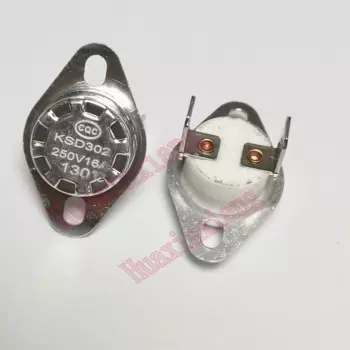 10PCS/Lot KSD302 Temperature Switch Thermostat Sensor Ceramic 16A/250V 90-Degrees-Feet Normally Open NO 40-90 Degree