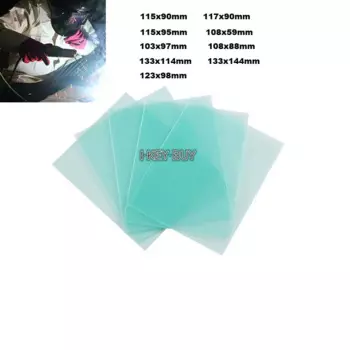 10Pcs/Lot Protective Plastic Plate(PC) Cover Auto Darkening For Welding Mask / Glass Filter Replacement / Helmet Free Shipping
