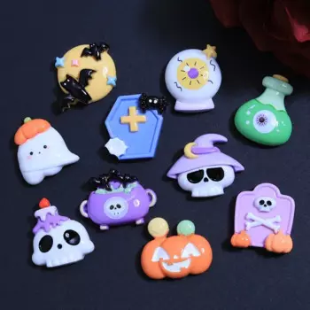 Набор из 10 кабошонов из смолы TSXJY