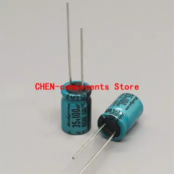 Оригинальные высокотемпературные алюминиевые электролитические конденсаторы RUBYCON RX30 100 мкФ 35V