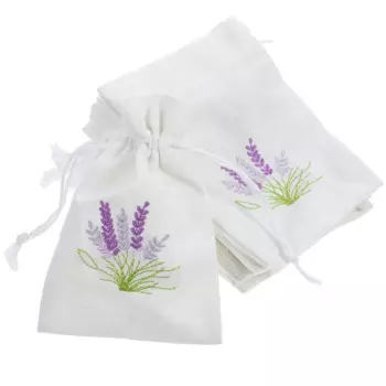 10pcs Sachet Gift Sachet Bag Refillable Lavender Sachet Bag Wardrobe Drawstring Mesh Bags Packaging Christmas Candy