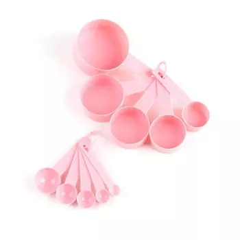 10pcs/set Kitchen Measuring Spoon Measuring Cups Measuring Tools Portable Plastic Coffee Sugar Scoop Kitchen Gadgets