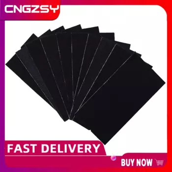 Скребки для виниловой пленки A08-10P, 10 шт., запасные, 10 х5 см, с самоклеящимся клеем