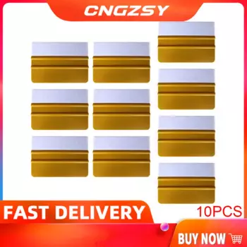 10 шт., скребок для нанесения тонировки на окно автомобиля