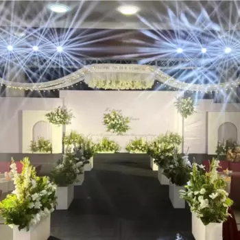 10pcs Wedding Backdrops Aisle Show Flower Vase Road Guide Folding Flower Slot Base Korean style Floral Box Prop Arrangement