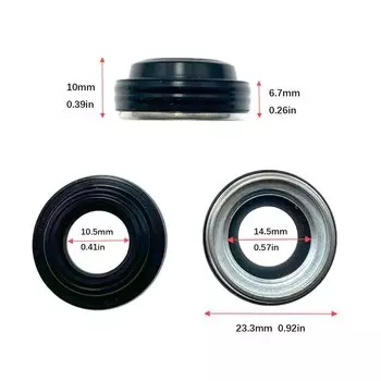 10S Уплотнительное Кольцо Вала Компрессионного Насоса Сальник Для Автомобильного Кондиционера Компрессор